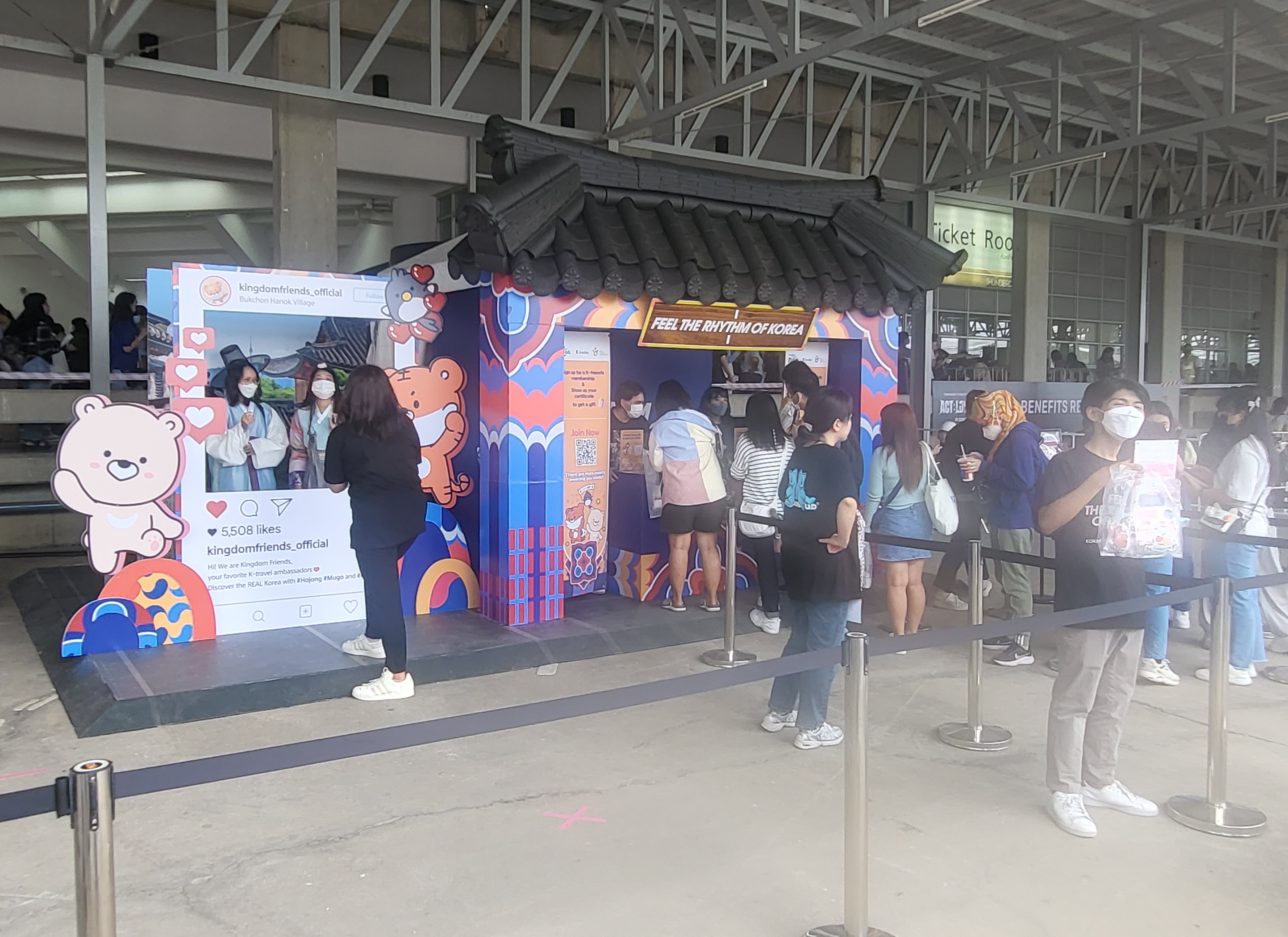 'FEEL THE RHYTHM OF KOREA' 한국관광공사 해외 홍보 부스 태국 image 4